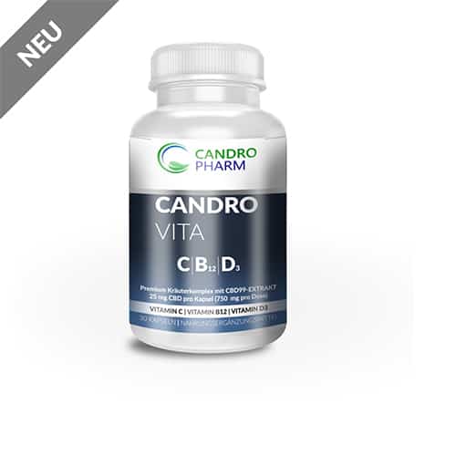 Candrovita CBD Kapseln mit Vitamin